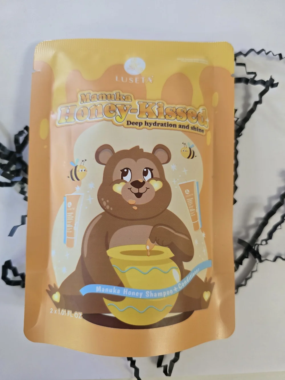 Luseta Manuka Honey-Kissed Shampoo & Conditioner Travel Duo